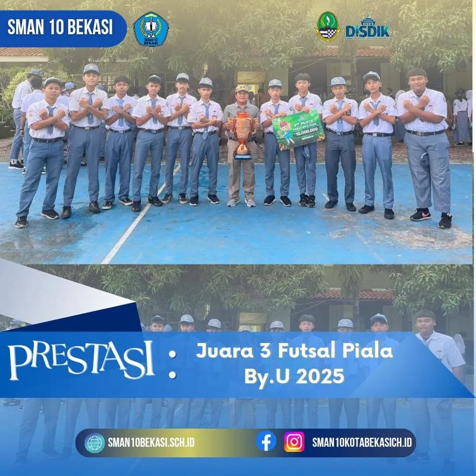 Juara 3 Futsal Piala By.u 2025