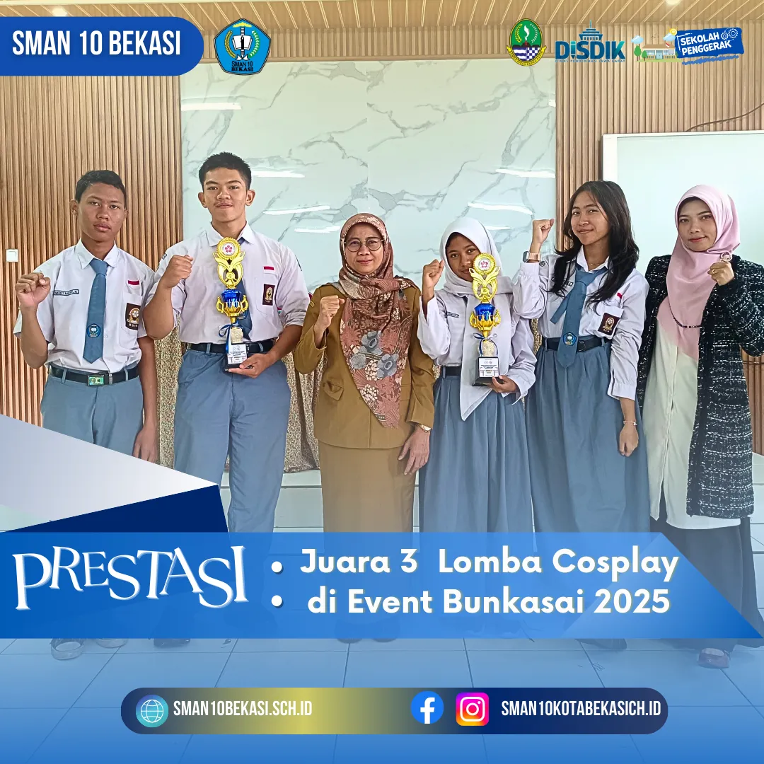 ✨ BUNKASAI 2025 JUARA 3 COSPLAY