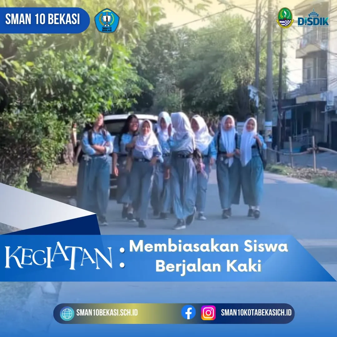 Pembiasaan Berjalan Kaki