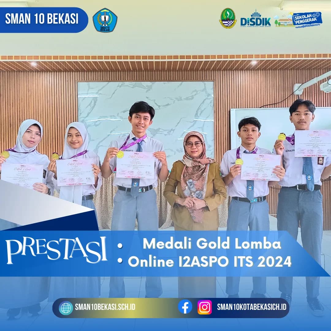 Medali Gold, I2ASPO ITS 2024