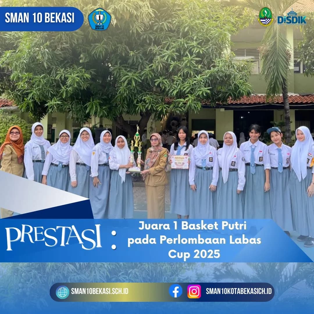Juara 1 Putri Basket Labas Cup 2025