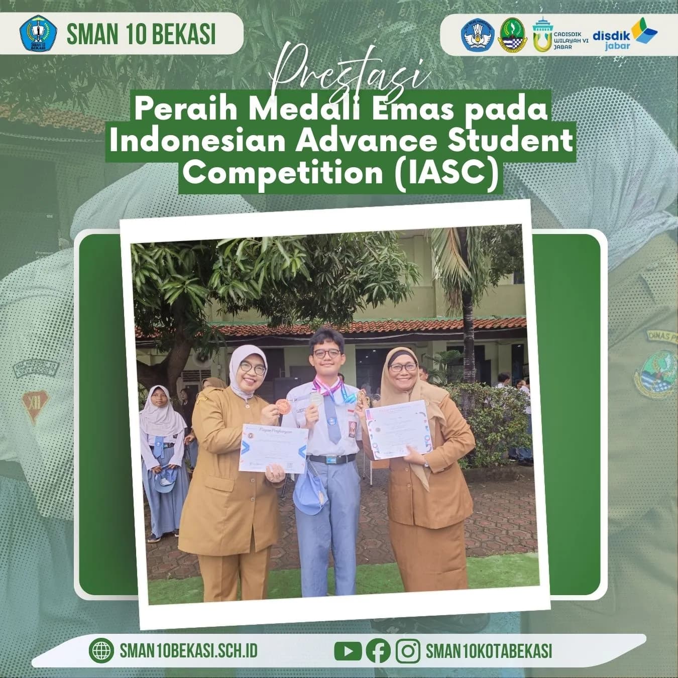 Juara Medali Emas Taekwondo IASC