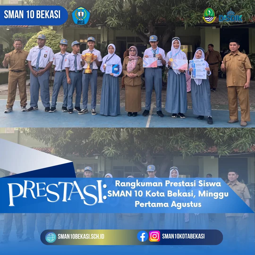 Rangkuman Prestasi Siswa di bulan Agustus