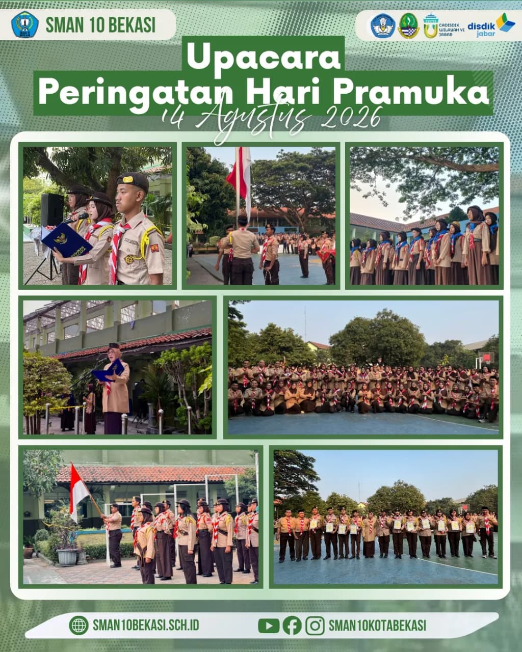 Upacara Hari Pramuka Nasional dan Pengukuhan Pramuka Garuda