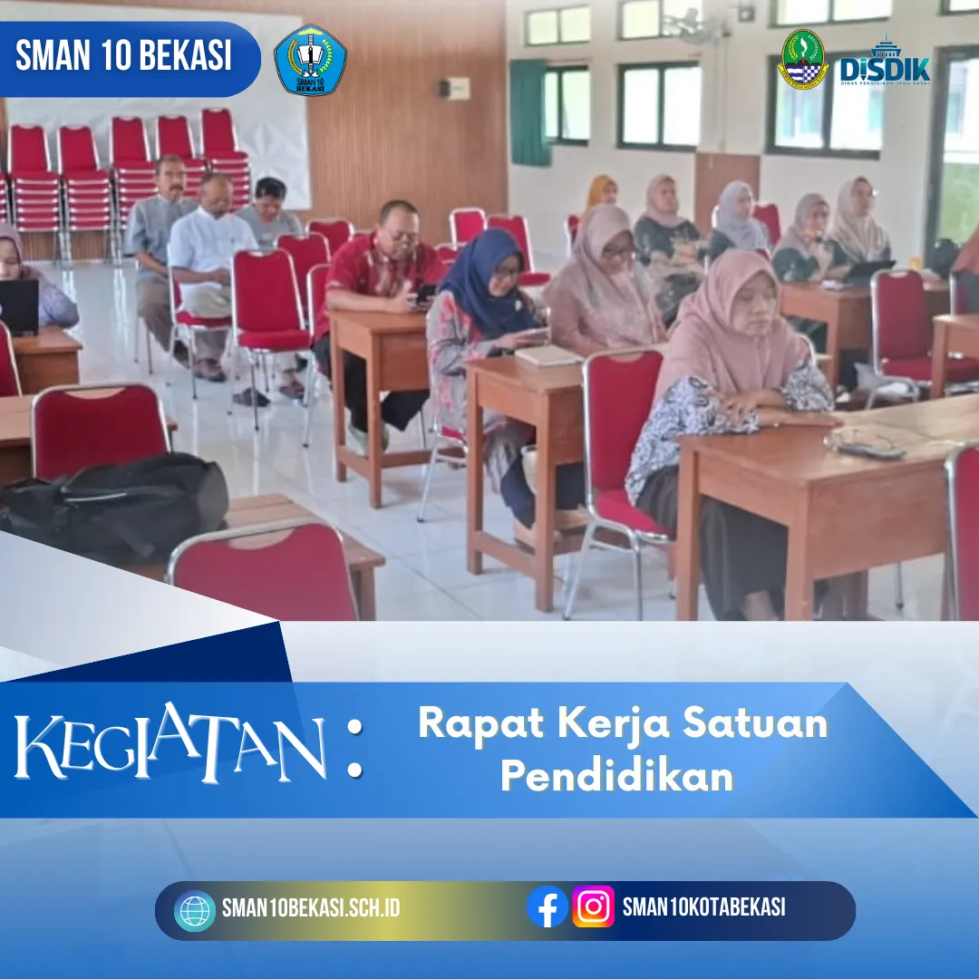 KEGIATAN RAPAT SATUAN PENDIDIKAN 2025/2026
