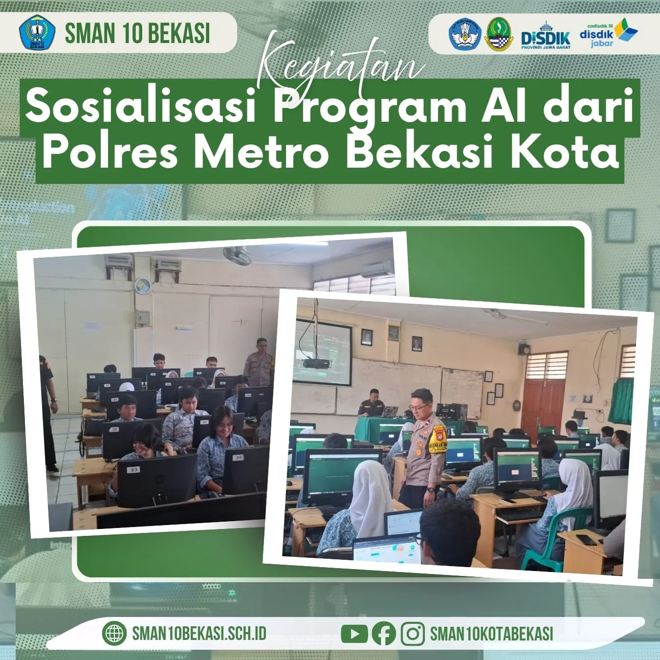 Sosialisasi Program AI dari Polres Metro Bekasi Kota