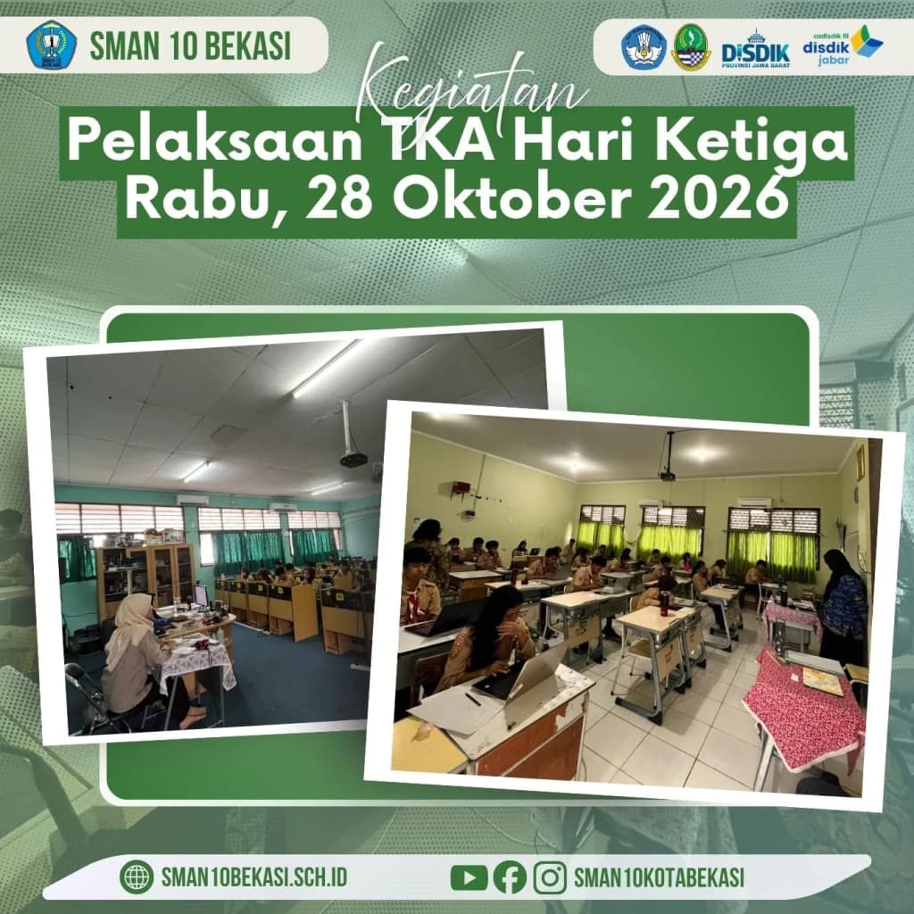 Pelaksanaan TKA Hari ke 3 2026/2027