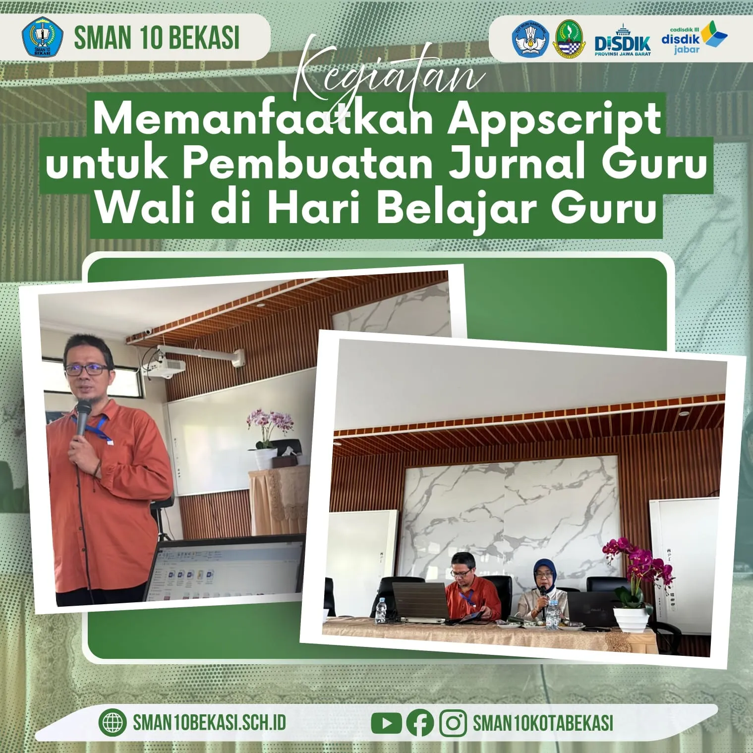 Pemanfaatan Appscript untuk Guru Wali dan Harian Belajar Guru