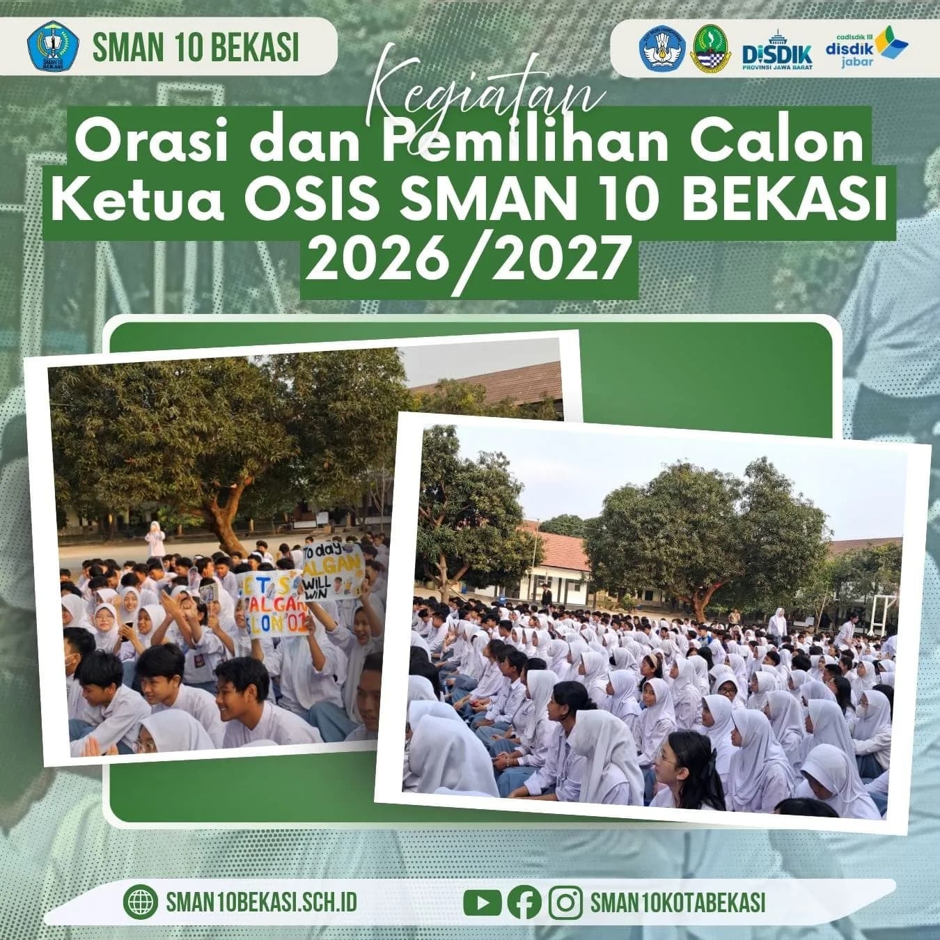 Orasi dan Pemilihan Ketua OSIS 2026-2027