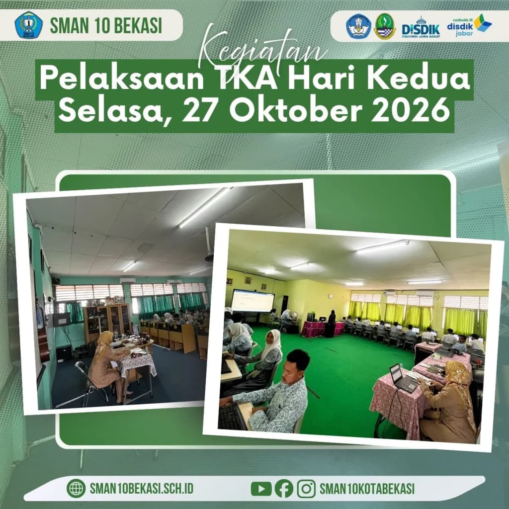 Pelaksanaan TKA Hari ke 2 2026/2027