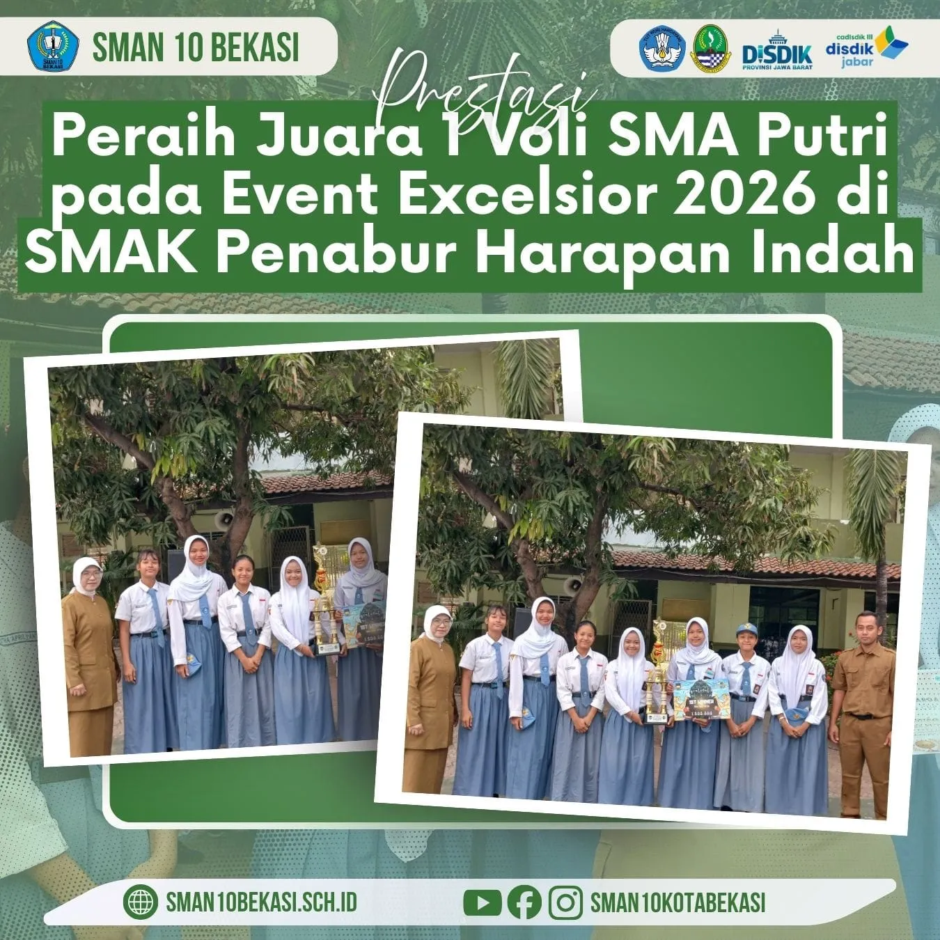 Juara 1 Voli Putri Event Excelsior 2026